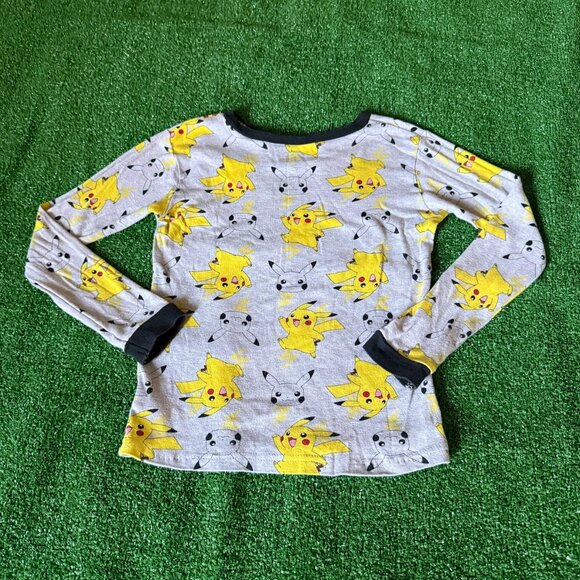 Bundle Pokemon Pikachu & Marvel Spiderman Two Pieces Pajama Set Kids Size 10 - Picture 6 of 15